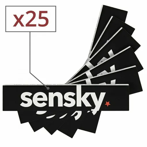 Picture of Sensky Slim Max Rolling Papers x25 Books - Sen Sky