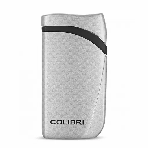 Picture of Colibri Falcon Carbon Cigar Lighter Silver