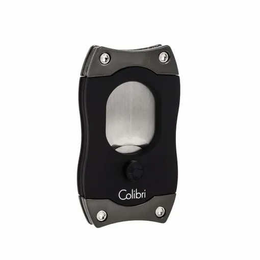 Picture of Colibri Black S-Cut Easy-Cut Cigar Cutter - Colibri