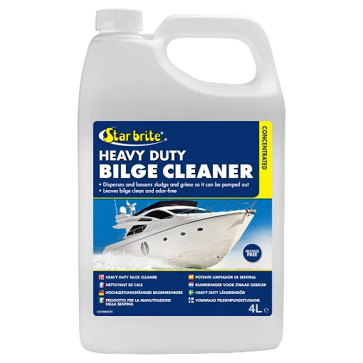 Picture of Heavy Duty Bilge Cleaner - Emulsifies Oil, Fuel & Leaves Bilge Clean With a Fresh Clean Scent - 3.78L - Star Brite