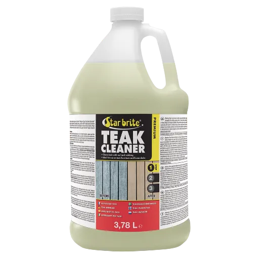 Picture of Premium Teak Cleaner - Step 1 - Removes Stains and Weathering - 3.78L - Star Brite