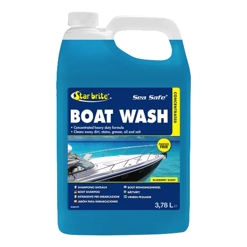 Picture of Boat Wash - Multi-Surface Cleaner - Removes Tough Dirt & Stains -  Concentrated, Heavy Duty Formula - 3.78L - Star Brite