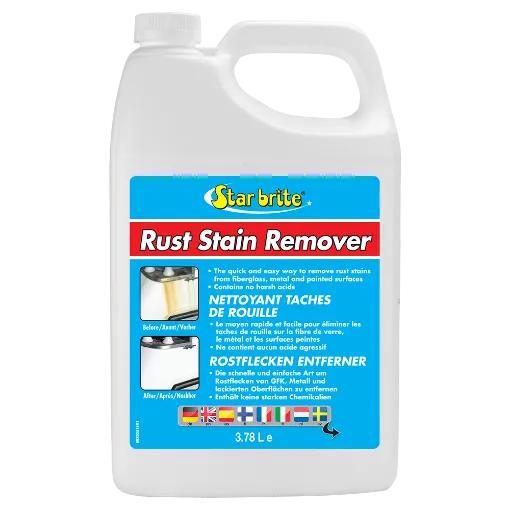 Picture of Rust Stain Remover - Removes Stains from Metal Hardware, Nuts, Bolts and other Marine Fittings - 3.78L - Star Brite