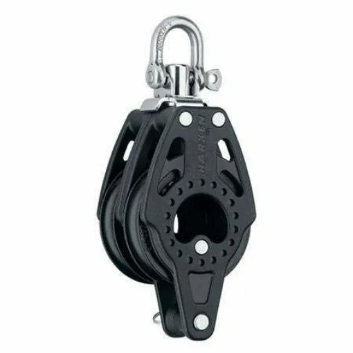 Picture of double pulley 57mm carbo 2603 - Harken