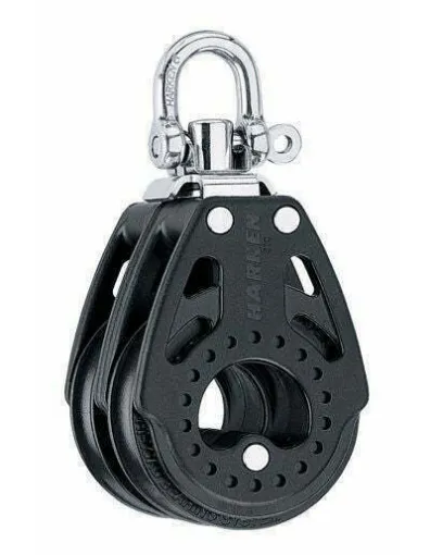 Picture of double pulley 57mm carbo 2602 - Harken