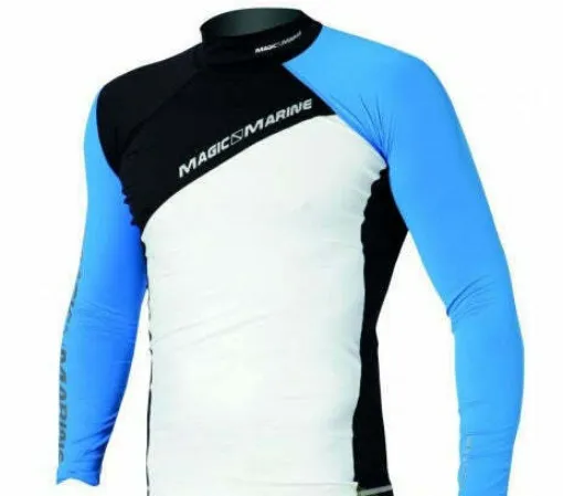 Picture of Energy Rash Vest Men S - Blue - Magic Marine