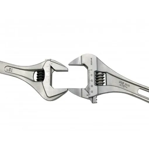 Picture of Wide-opening adjustable spanner, max. spacing (inch) 8' - Irega