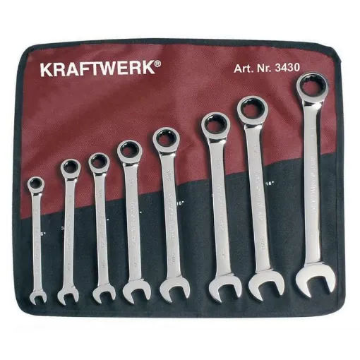 Picture of Set of 8 Clickraft US spanners - Kraftwerk