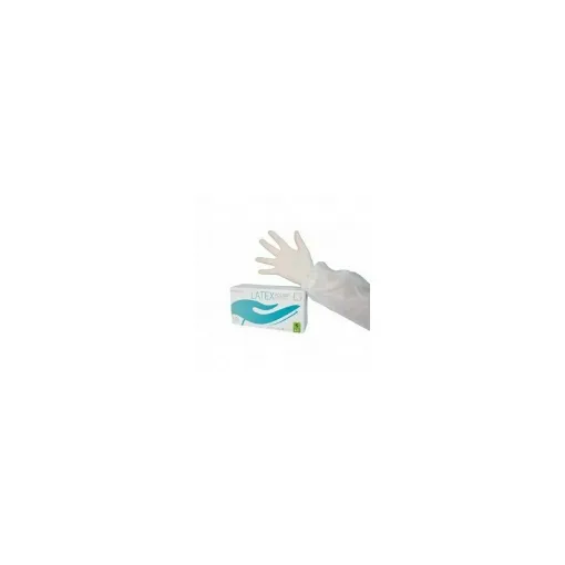 Picture of Box of 100 latex gloves, Size L - OEM