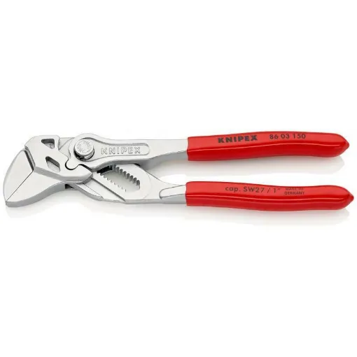 Picture of Chrome plated spanner, Opening capacity (mm) 180 - Knipex