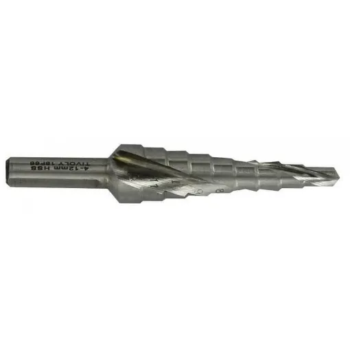 Picture of Hss tapered drill bit, max diameter (mm) 30, min diameter (mm) 4 - Tivoly