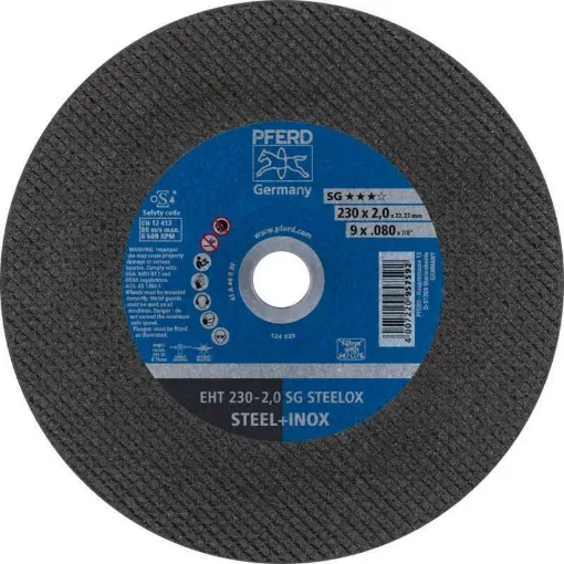 Picture of 230x2mm stainless steel cutting disc - Pferd