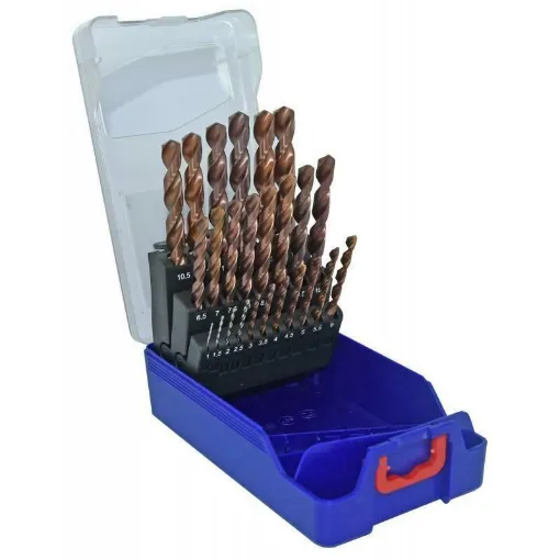 Picture of Set of 25 furius drill bits 1-13mm - Tivoly