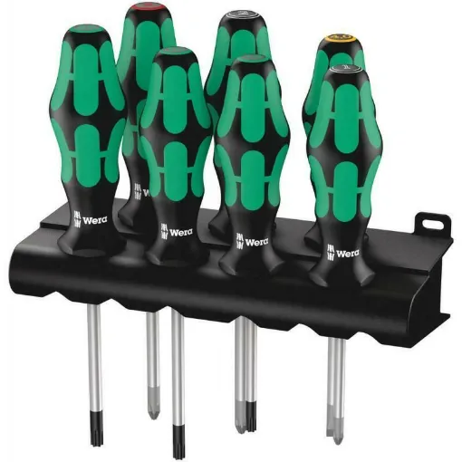 Picture of Kraftform plus screwdriver set 335/350/367/7 - Wera