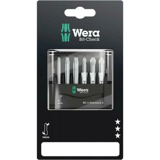 Picture of Bit-check 6 universal standard bit case - Wera