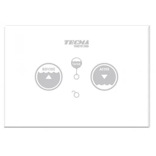 Picture of Control panel touch 2 buttons for Design & Flexi Line - 	T-PF.P11T2 - Tecma