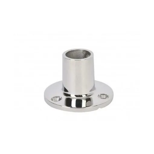 Picture of Balcony fitting with round base 90° 30mm - OEM