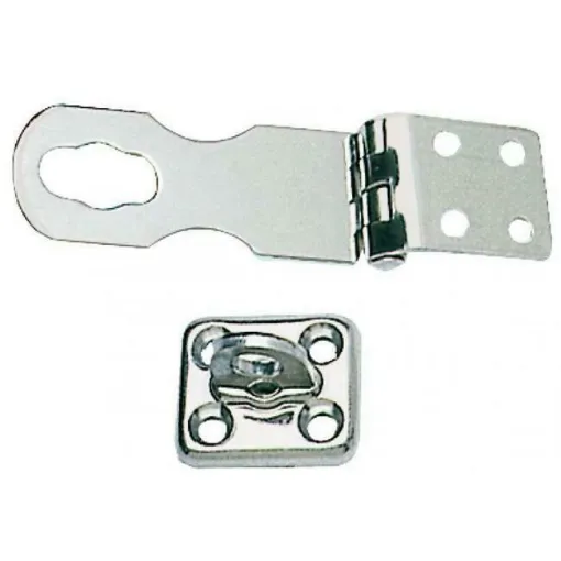 Picture of Stainless steel padlock hinge 64x29mm - OEM