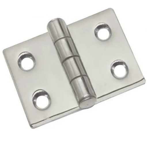 Picture of Square polished stainless steel hinge 50x50mm - OEM