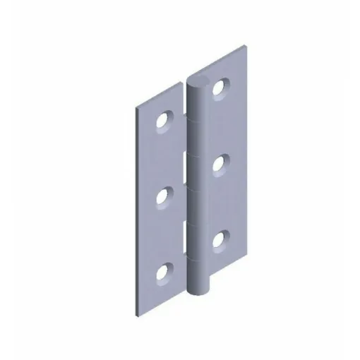 Picture of Stainless steel rectangular knuckle hinge 100x50mm - OEM