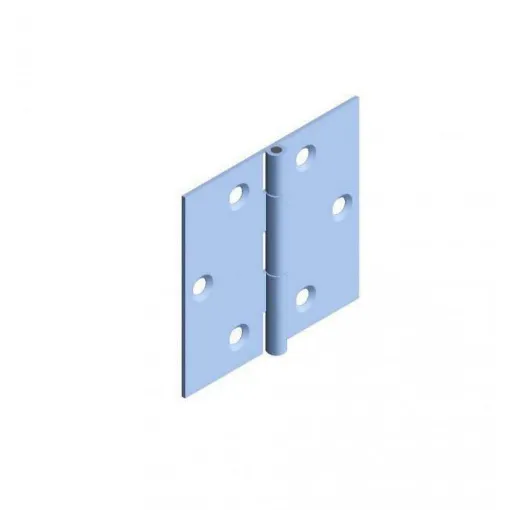 Picture of Square knuckle hinge Brass 30x30mm - OEM