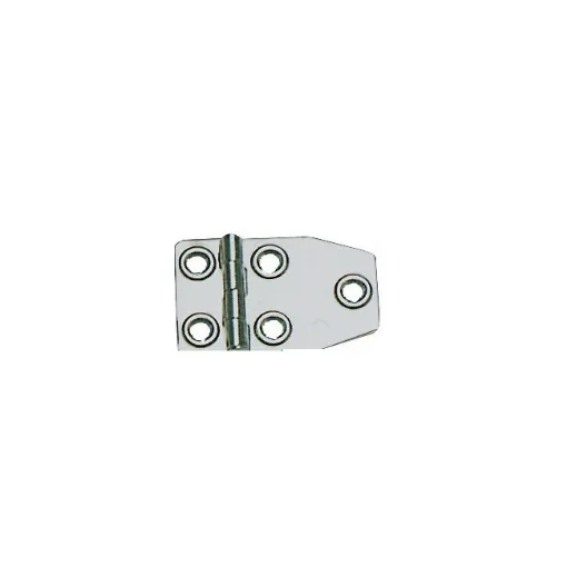 Picture of Polished A4 stainless steel hinge 73x46mm - OEM