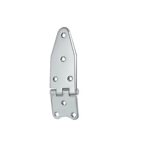 Picture of Reverse hinge Polished stainless steel 129x40mm - OEM