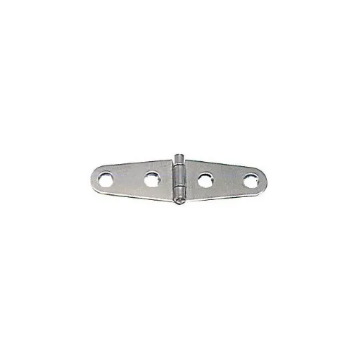 Picture of Mirror-polished stainless steel hinge 101x27mm - OEM