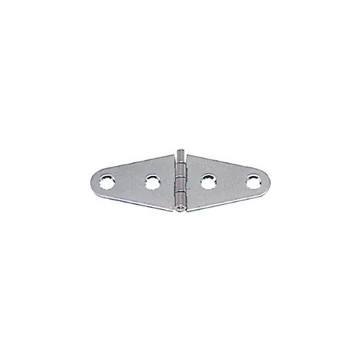 Picture of Polished stainless steel hinge 101x38mm - OEM