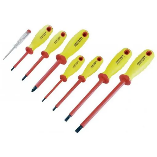 Picture of Set of 8 electrician's screwdrivers - Kraftwerk