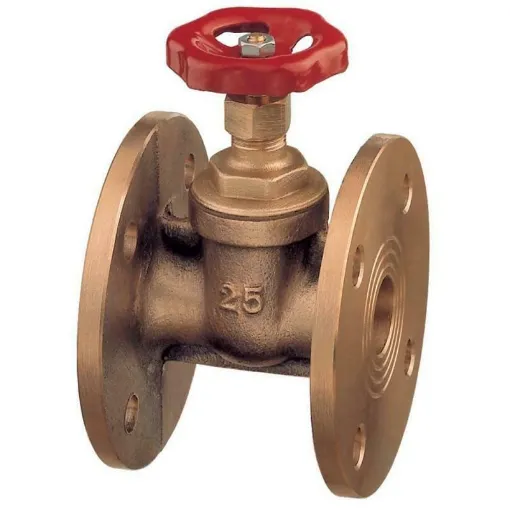 Picture of Bronze flanged valve PN6 DN25 - Guidi