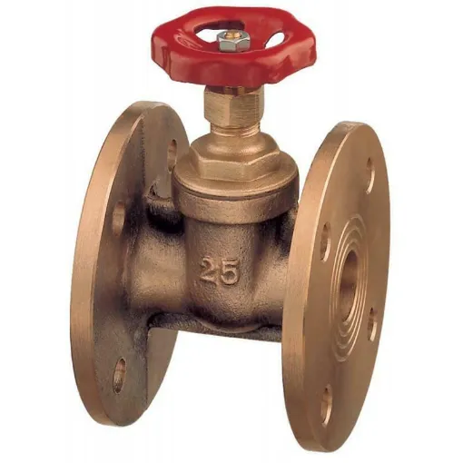 Picture of Bronze flanged valve PN16 DN25 - Guidi