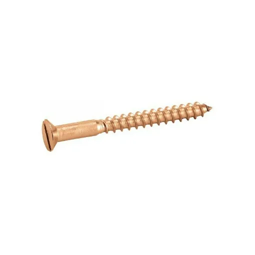 Picture of Wood screws TF Brass 6-80 - OEM