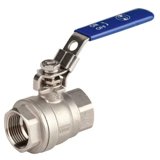 Picture of Stainless steel 1/4 turn valve female / female 1'1/2 - OEM