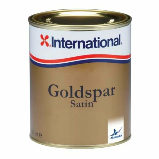 Picture of International Goldspar Satin Polyurethane Varnish - 750ml - International