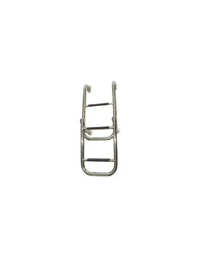 Picture of Stainless steel folding ladder, 1+2 steps, 280x810mm