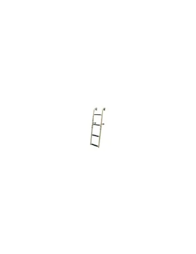 Picture of Stainless steel folding ladder for transom, 1+2 steps, 250x620mm