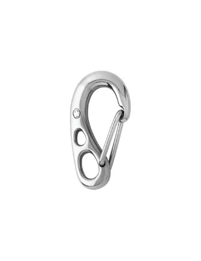 Picture of HR 17.4 PH stainless steel safety carabiner - L75mm