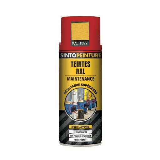 Picture of Orange paint RAL1028 aero 400ml - Sinto