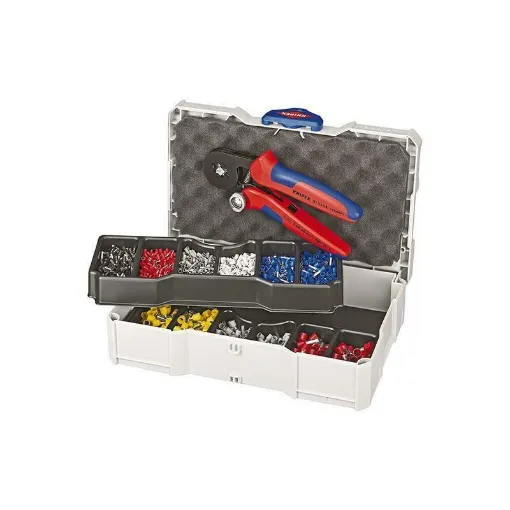 Picture of Crimping set with pliers - Knipex