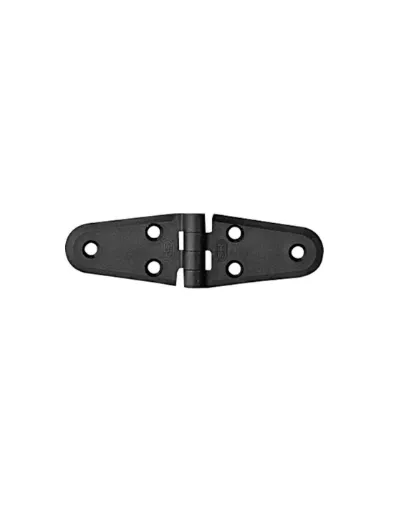 Picture of Double oval hinge 100x40x4.5mm, white