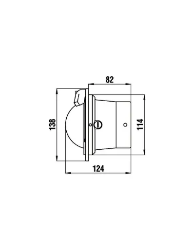 Picture of COMPASS COVER POLARE 80 MM