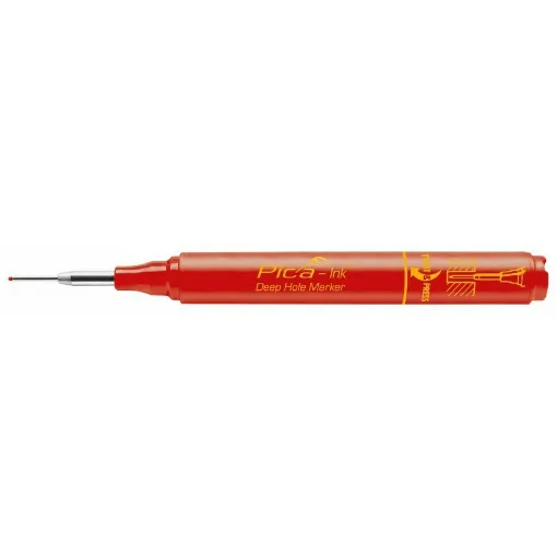 Picture of Deep hole marker -ink Red - Pica