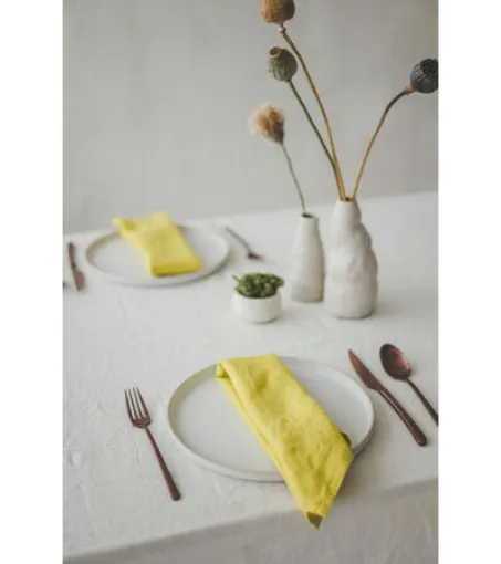 Picture of 45x45 cm, Linen Table Napkins, plain colors