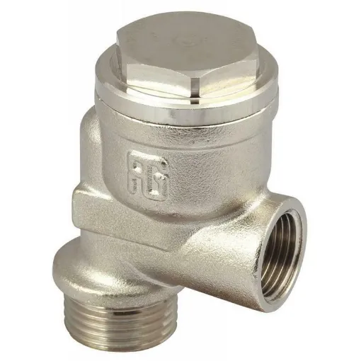 Picture of Chrome brass anti-siphon 1/2'-3/8' m/f - Guidi