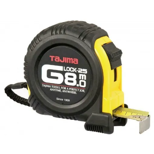 Picture of 8M G-lock tape measure - Tajima