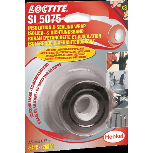 Picture of Black insulation and sealing tape SI 5075 - Loctite