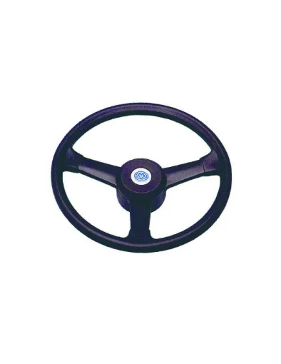 Picture of BLACK PLASTIC STEERING WHEEL