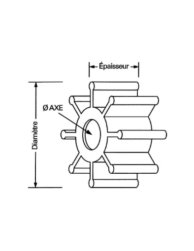 Picture of TURBINE 005 SP NE PIN