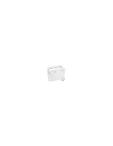 Picture of Mid Line storage flap with lock - 380x380 mm - white